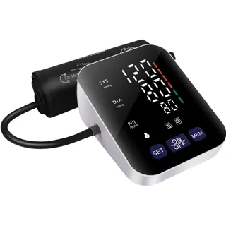 Blutdruckmessgerät Oberarm V8 Ultra,Blutdruckmessgeräte Automatisches Oberarm-Blutdruckmessgerät mit Manschette, LED-Display, Kompakt und tragbar, für den Heimgebrauch und für Reisen