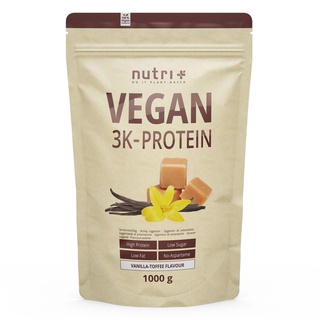 nutri+ Veganes Proteinpulver 1000 g