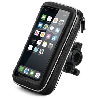 wozinsky Smartphonehalterung für Fahrrad, Motorrad, Roller Schwarz