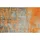 110 x 175 cm grau/orange
