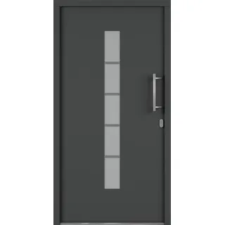 Roro Alu-Kunststoffhaustür 'Calgary' 1100 x 2100 mm DIN R