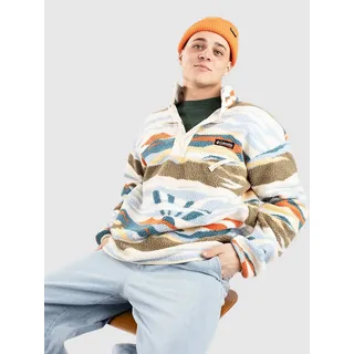 Columbia Helvetia II Printed Half Snap Fleece chalk rogue valley S