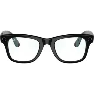 Ray-Ban Meta Wayfarer RW4006 50 mm Shiny Black / Clear