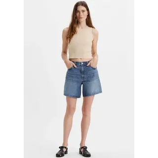Levi's® Shorts HIGH BAGGY SHORT im Five-Pocket Style blau 32