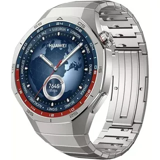 46 mm Titansilber Titan-Armband + FreeBuds 5i Bundle