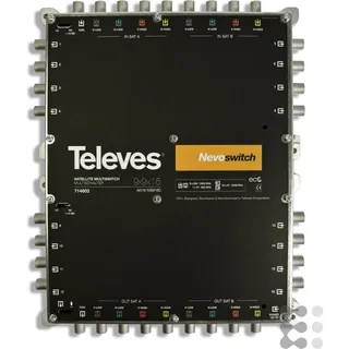 Televes Multischalter 9 in 16 Guß NEVO kaskadierb.o.NT MS916C