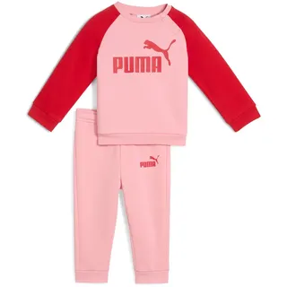 Puma Minicats ESS Raglan Crew Set FL INF Kinder Anzug, pink - pinkscape 104