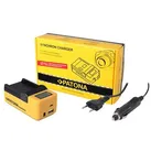 PATONA Synchron USB Ladegerät f. Canon NB4L NB-4L NB5L mit LCD-Display