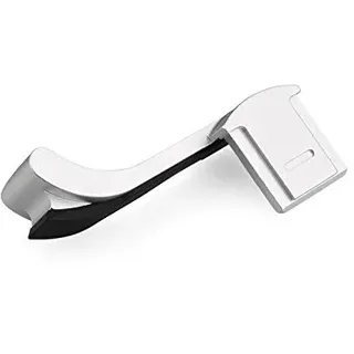 EWOOP Daumengriff aus Metall für Leica M10 für bessere Balance und Griffigkeit, Metallgriff für Kamera, Silberfarben