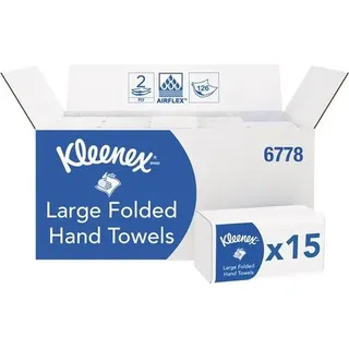 Kleenex KLEENEX® 6778 2-lagig weiß 15 Pk.x124 Tü.=1860 Tü.