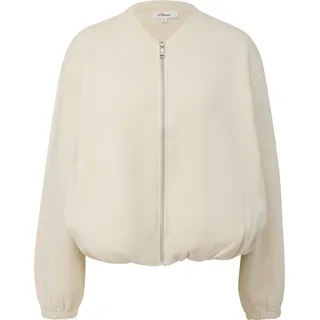 s.Oliver Sweat-Blouson mit Gummibündchen - 36