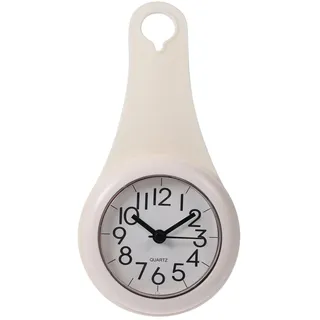 GREENADSCAPE Badezimmeruhr Klein Digital Wanduhr Mit Saugnapf Und Griff Für Badezimmer Und Küche