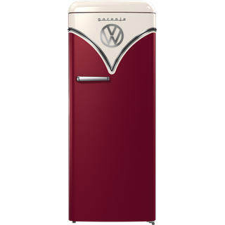 OBRB615DR Retro-Kühlschrank (247 l, 1525 mm hoch, Burgundy)