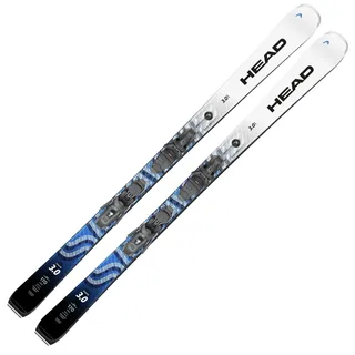 Ski Alpinski Pisten Ski - Head Shape 3.0 - Allride Rocker - inkl. Bindung PR10 GW Promo Gripwalk Z3-10 - für fortgeschrittene und Gute Fahrer - Carvingski für präparierte Piste (blau, 170cm)