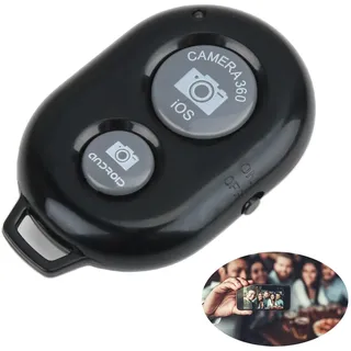 Bluetooth Fernbedienung, Handy Auslöser Bluetooth Selfie Remote Control, Universal Handy Kamera Auslöser, Fernauslöser Selbstauslöser Fernbedienung Kompatibel mit iOS & Android, für Selfies