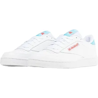 Footwear White / Kinetic Blue / Dynamic Red 40