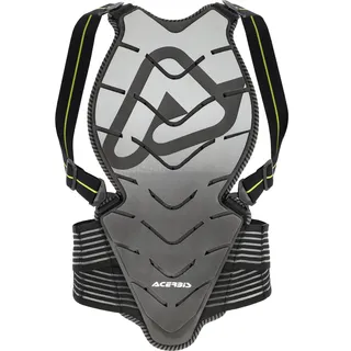 Acerbis Comfort 2.0, Rückenprotektor - Schwarz/Grau/Neon-Gelb - L/XL