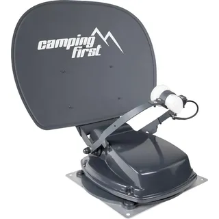 Camping First Satmex 55 Plus – Vollautomatische Sat-Antenne – Anthrazit