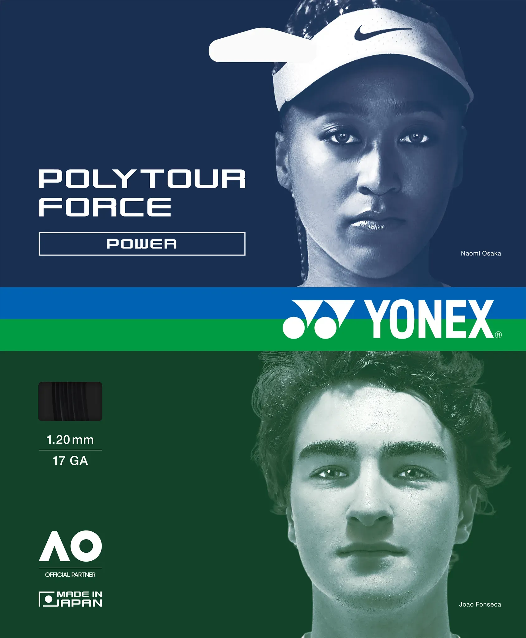 Yonex - 26 Poly Tour Force 120 SET