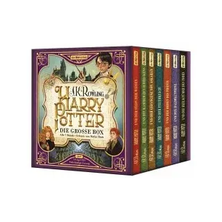 Dhv der H Harry Potter. Die große Box. Alle 7 Bände, 14 MP3-CDs