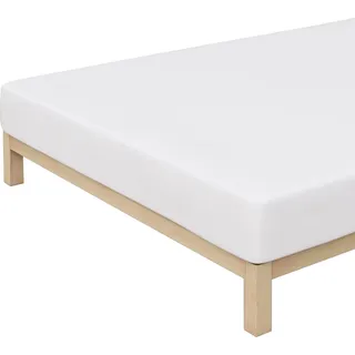 Baumwolle 90 x 190 - 100 x 220 cm full white