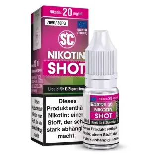 SC Nikotin Shot 10ml / 20mg / 30PG/70VG