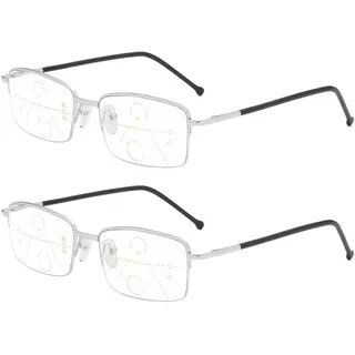 2 Pcs Outfany Intellireaders Lesebrille Gleitsichtbrille Herren Gleitsichtbrille Gleitsichtbrille Herren 1.5 Sherum Intelli Readers Sherum Intellireaders Nah Und Fern Intellireaders(300)