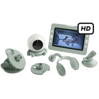 Babymoov Babyphone mit Kamera Yoo GO Plus HD, 5"-Display in HD-Qualität 720px, 8 Stunden Akkulaufzeit, Sleep Technology