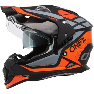 O'Neal Oneal Sierra R Endurohelm - orange-schwarz-grau - S