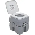vidaXL Campingtoilette, Tragbare Camping-Toilette mit Wasserbehälter