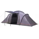 Portal BETA 6 Zelt Kuppelzelt Familienzelt Camping wasserdicht grau