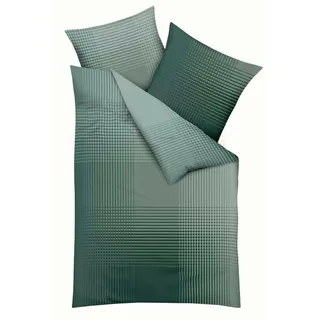 KAEPPEL Master Mako-Satin jade 135 x 200 cm + 80 x 80 cm