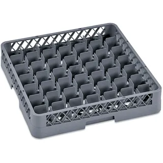 Was Basis Spülkorb 49-Fach, grau Rack 98, - 50x50x10cm