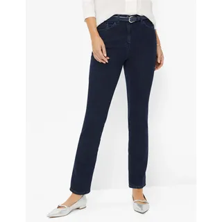 RAPHAELA by BRAX Damen, Five-Pocket-Hose Style Lora denim dunkelblau, Gr. 44K