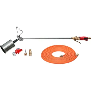 Rothenberger Industrial Profi Hochleistungsbrenner RoTitan inkl. Schnellkupplung & Gummischlauch 6 m - 1500005130