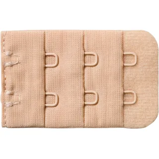 BeeDees Damen BH- Verlängerung im 3-er Pack Microfun V Nude | One Size - Einheitsgröße