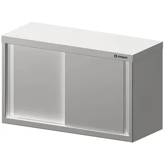 Stalgast Hängeschrank mit Schiebetüren, 800x300x600 mm, verschweißt
