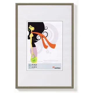 walther + design Walther Kunststoffrahmen KV130D New Lifestyle 21x29,7cm stahl