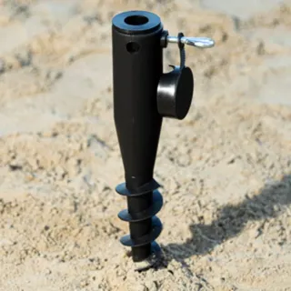 Hi Bodenhülse Einschraubbodenhülse Rasendorn für Sonnenschirme 25-45mm 60147