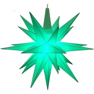 Herrnhuter Original Stern 13 cm - innen - (Grün)