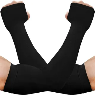 beister Arm Sleeves Herren Damen UV-Sonnenschutz Arm Ärmel mit daumenloch UPF 50+ Running Armlinge Tattoo Armstulpen für Basketball, Fußball, Volleyball, Reiten, Gaming Armstrumpf.