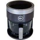 Unold 58695 schwarz/edelstahl 1200W Heißluftfritteuse Glas 65-200° ...