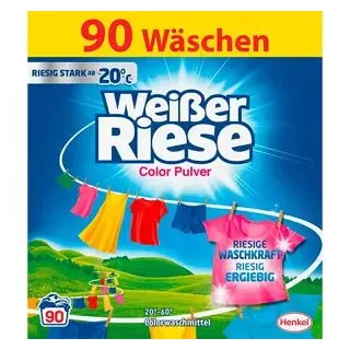 Weißer Riese Colorwaschmittel Pulver 4,5 kg 90 WL