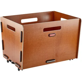 KLICKfix Radkiste Cargo Korb mit Clip braun
