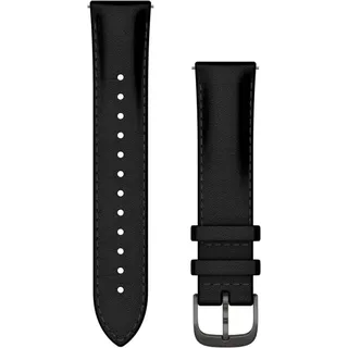 Garmin Leder Schnellwechsel-Armbänder 20mm 010-12932-62 - schwarz
