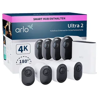 4er Set weiß