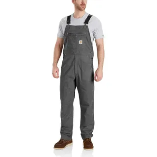 CARHARTT Rugged Flex Rigby Bib gravel, W48/L30