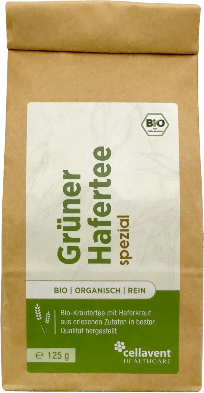 Grüner Hafertee Spezial-Bio 125 g / 55 Tassen