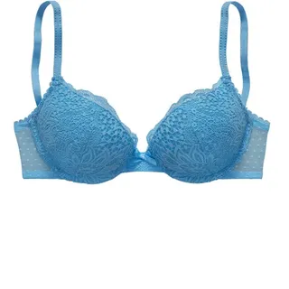 VIVANCE Push-up-BH Damen aquamarin Gr.80B