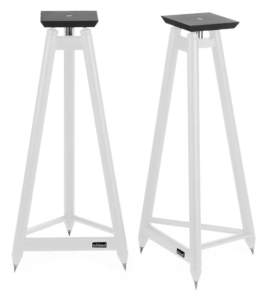 Solidsteel SS-7 Vintage Lautsprecher-Ständer H 72,5 cm weiss / 1 Paar